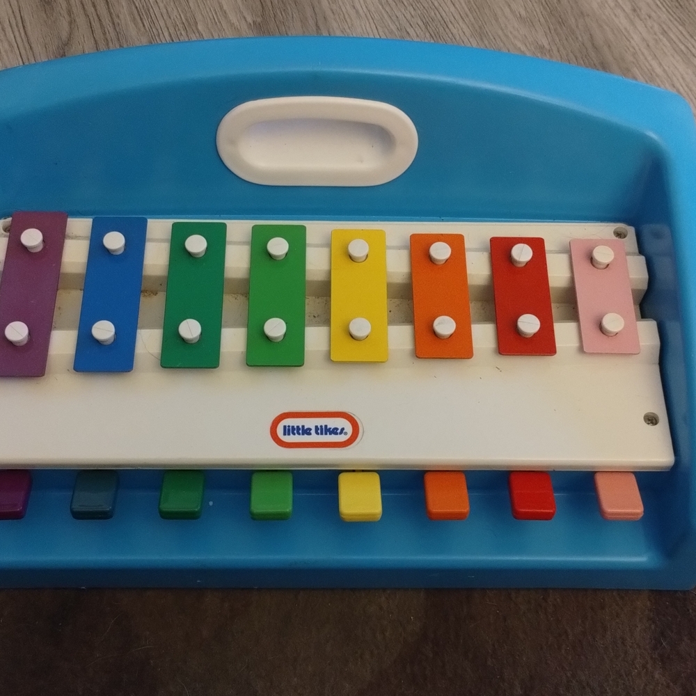 Vintage Little Tikes Rainbow Xylophone for Kids